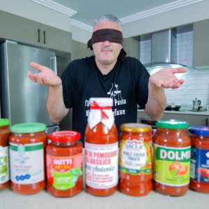 BlindFolded Pasta Sauce Taste Test